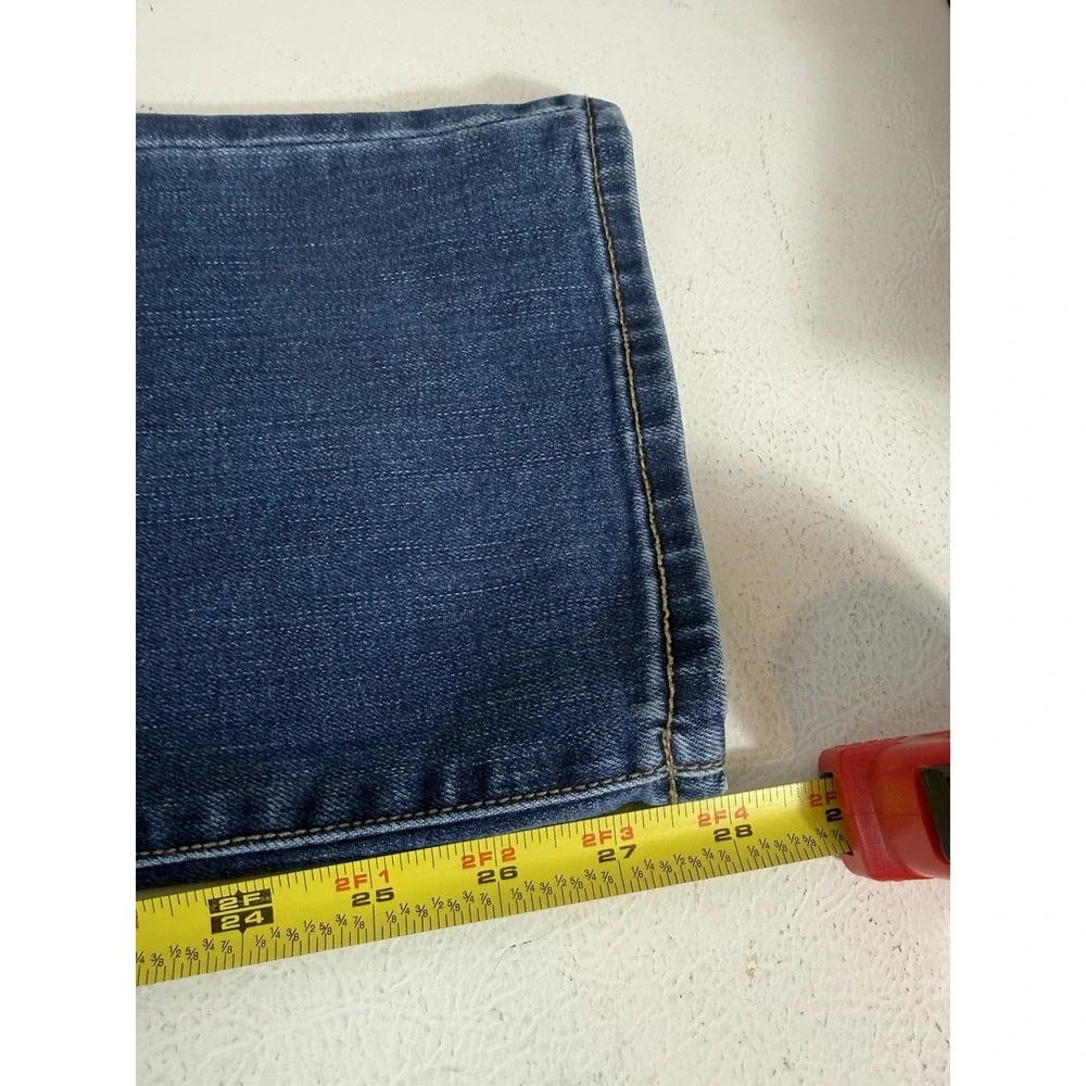 Liverpool Mens 36x30 Dark Wash Relaxed Straight Denim Jeans